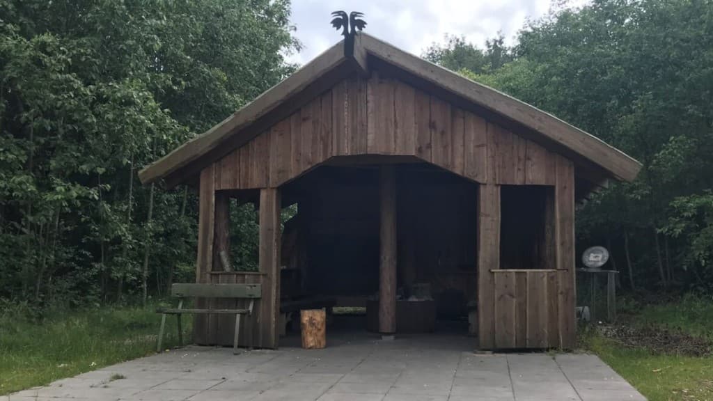 Shelter bei der Stadt Vojens