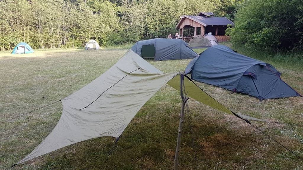 Shelter bei der Stadt Vojens