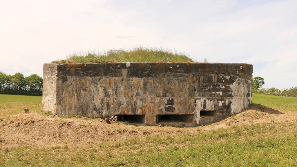 Sicherungsstellung Nord - getarnt als Grabhügel