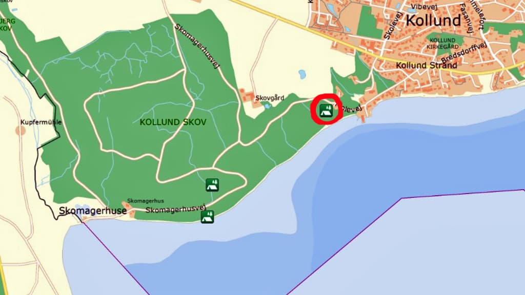 Kollund Skov - Schutzhütten