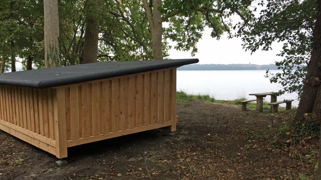 Kollund Skov - Shelterplatz an der Küste