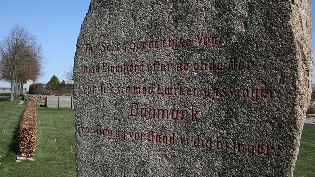 Genforeningssten i SkraveV