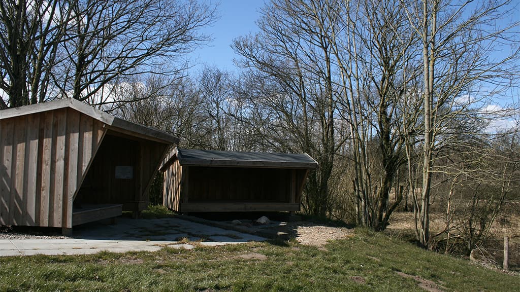 Shelter bei Vejen Fußballgolf