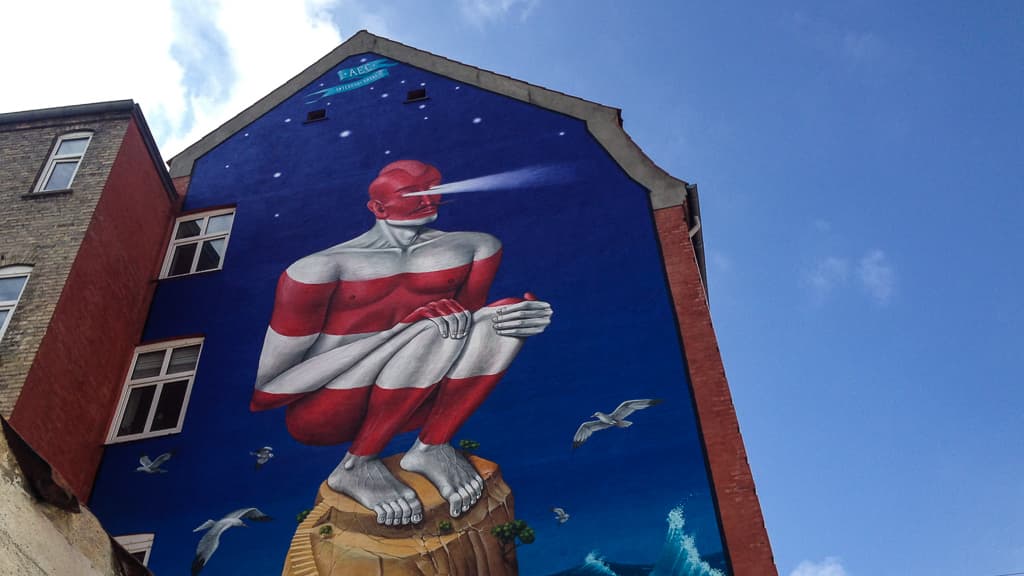 Street art - AEC - Holbergsgade 1